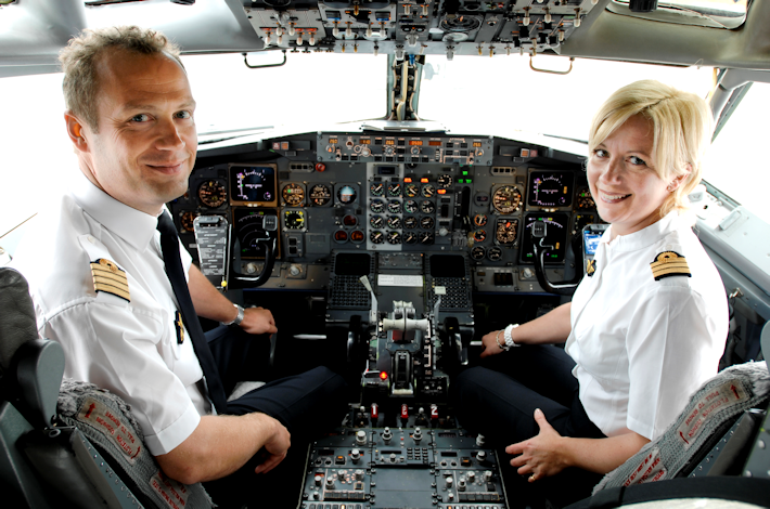 Aviation Medical Exam Men And A Woman Pilots 
